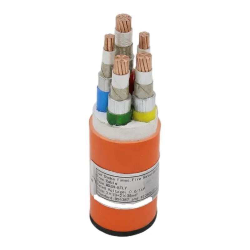 Low Smoke Fums,Fire Retardant,Halogen Fire Cable - Copper Conductors 0.6/1kV