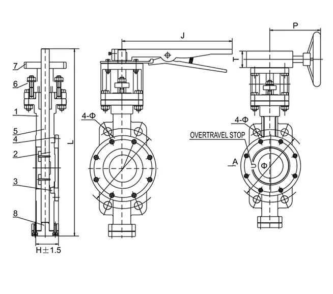industrial swing check valve