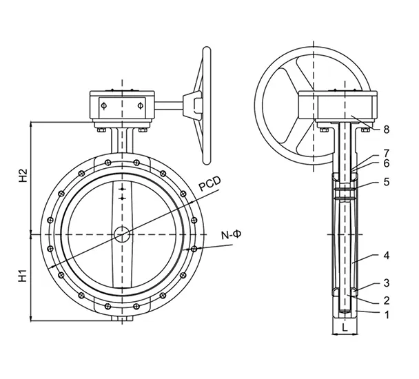 ductile iron ball valve