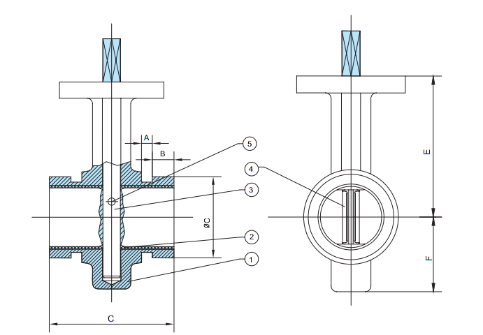 mss metal seat gate valve